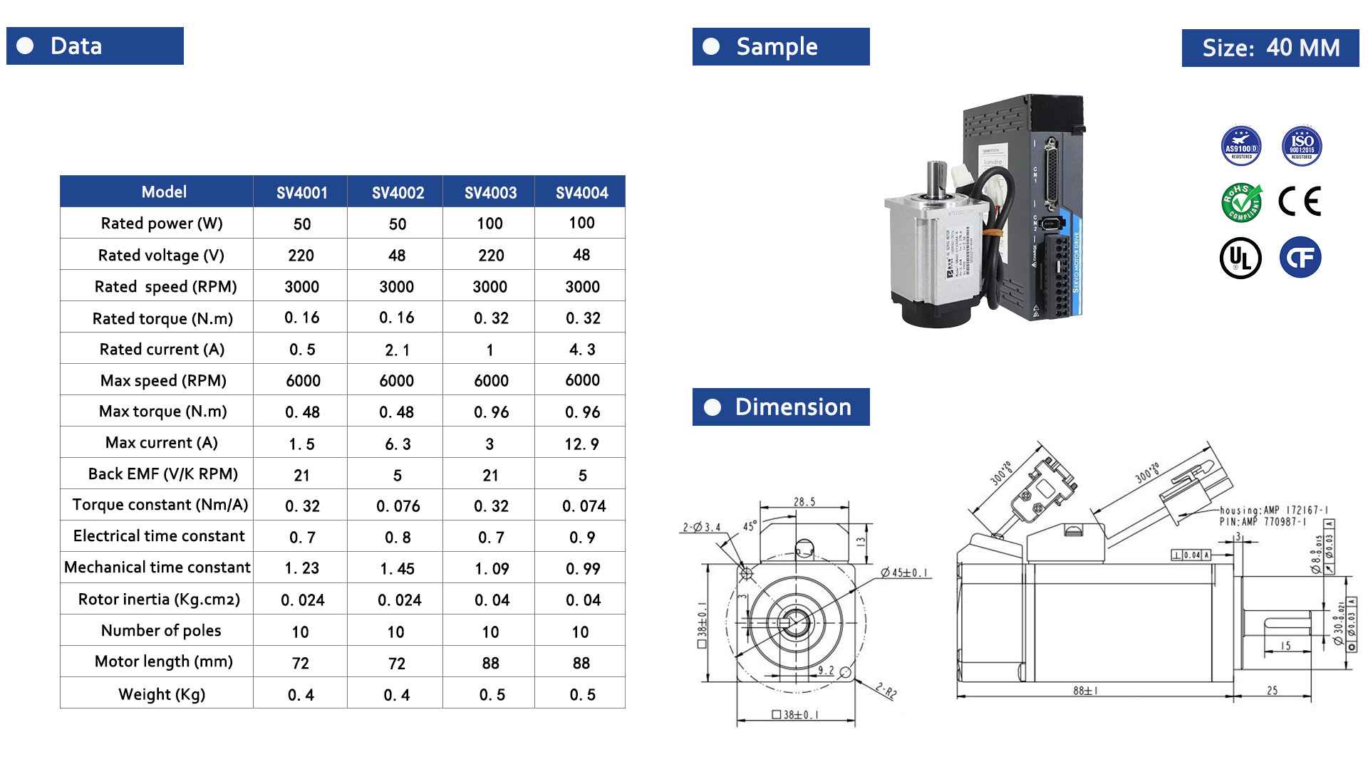 Servo Motor 40 Series-2-Rostoko