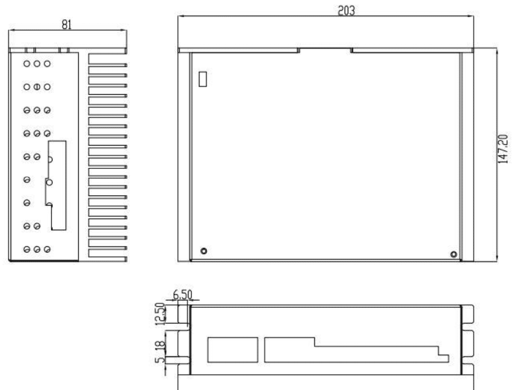 Drawings of High Voltage BLDC Driver 1500W-Rostoko