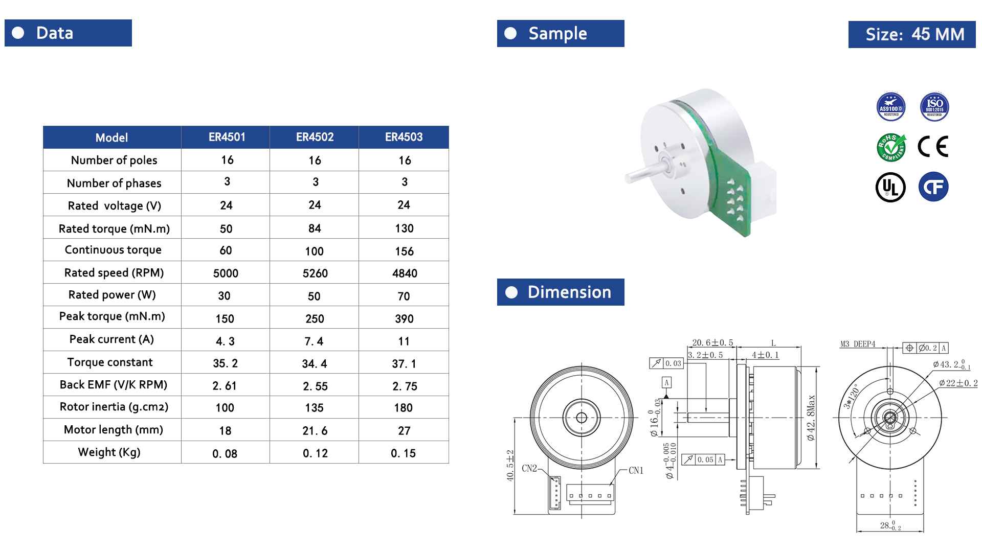 External Rotor Motor 45 Series-2-Rostoko