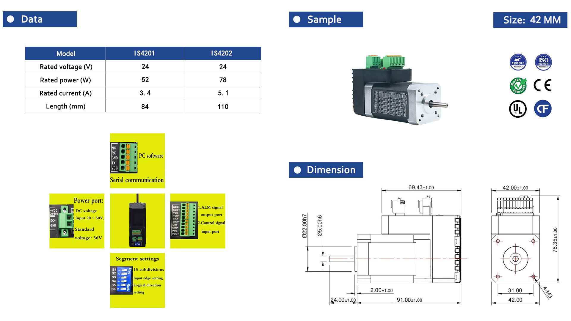 Integrated Servo Motor 42 Series-2-Rostoko