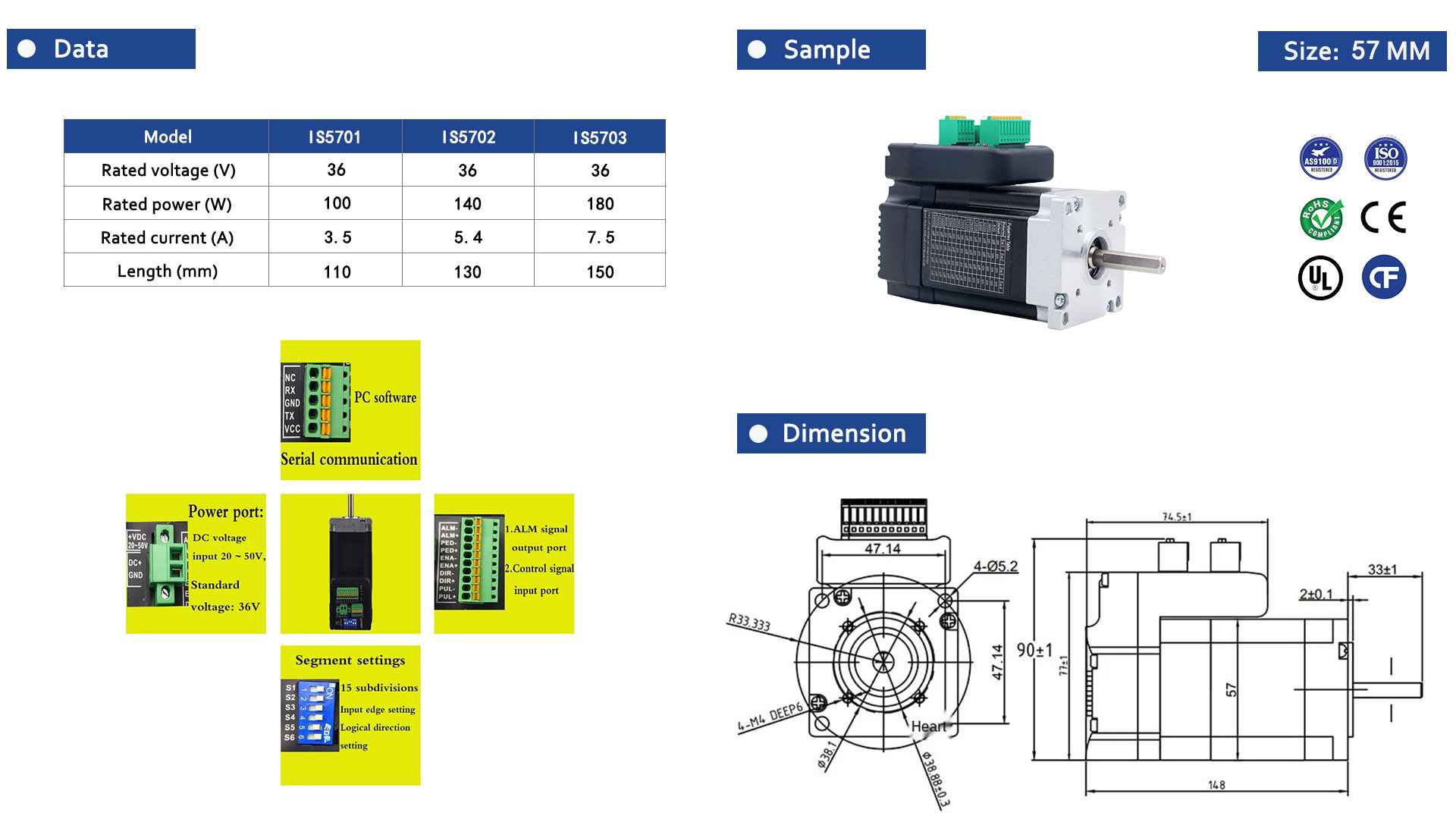 Integrated Servo Motor 57 Series-2-Rostoko