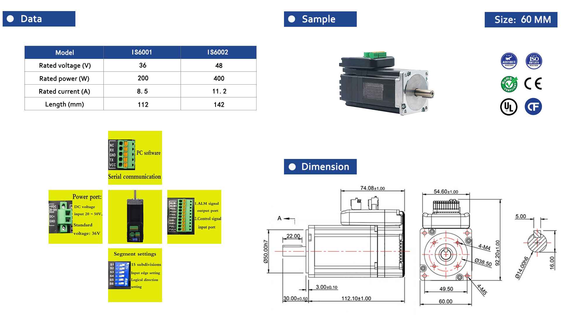 Integrated Servo Motor 60 Series-2-Rostoko