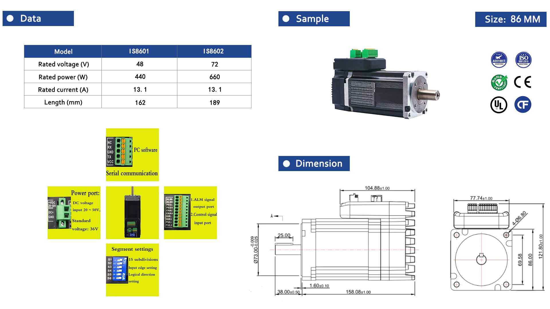 Integrated Servo Motor 86 Series-2-Rostoko