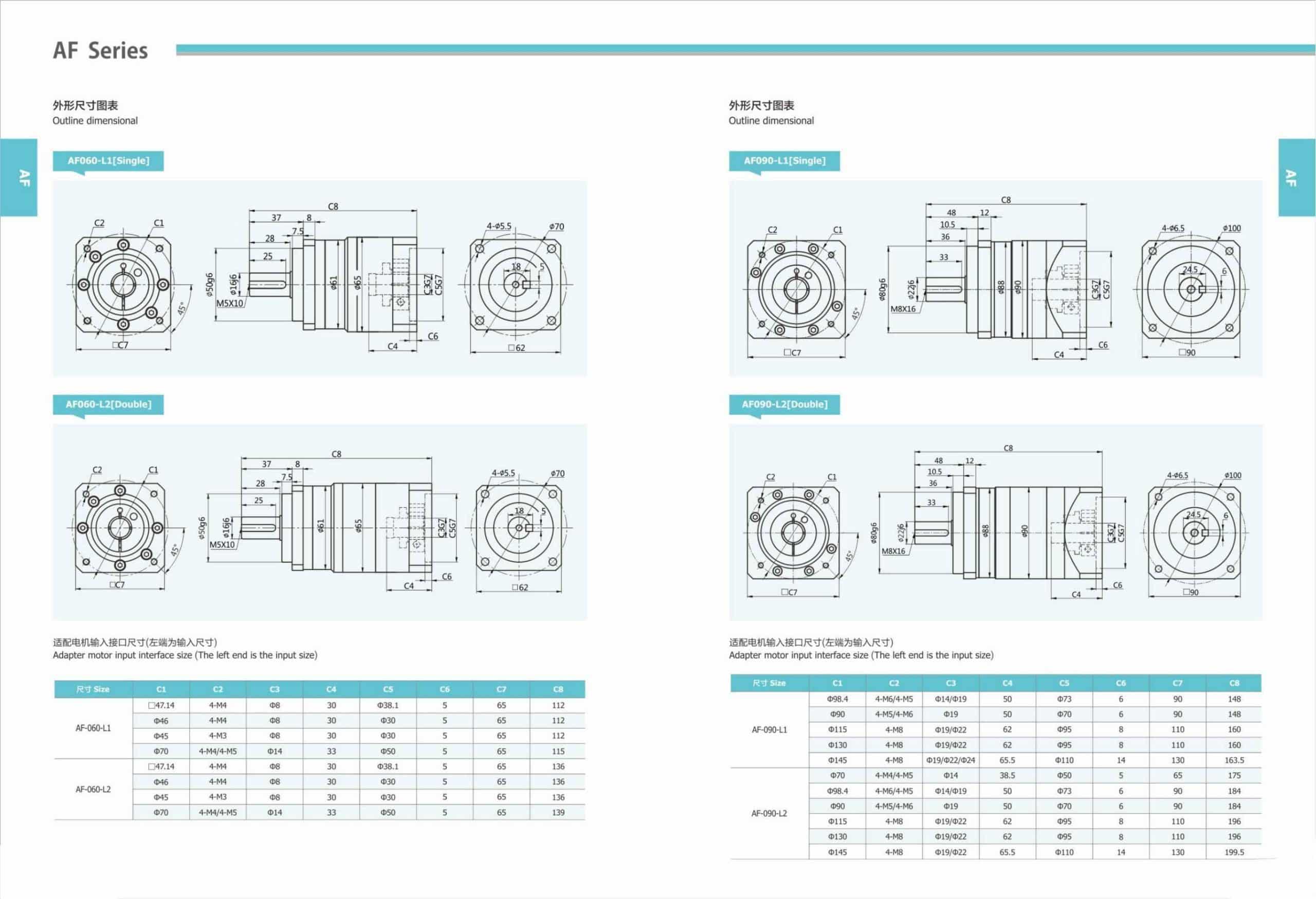 Planetary Gearbox Helical Teeth AF Series-4-Rostoko