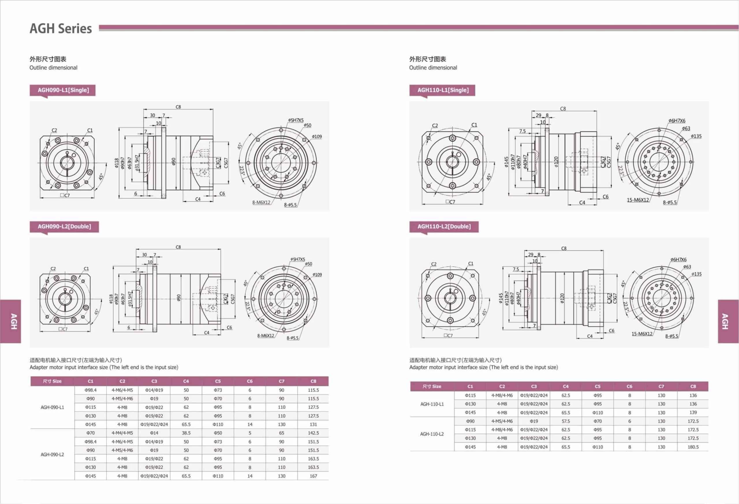 Planetary Gearbox Helical Teeth AGH Series-5-Rostoko