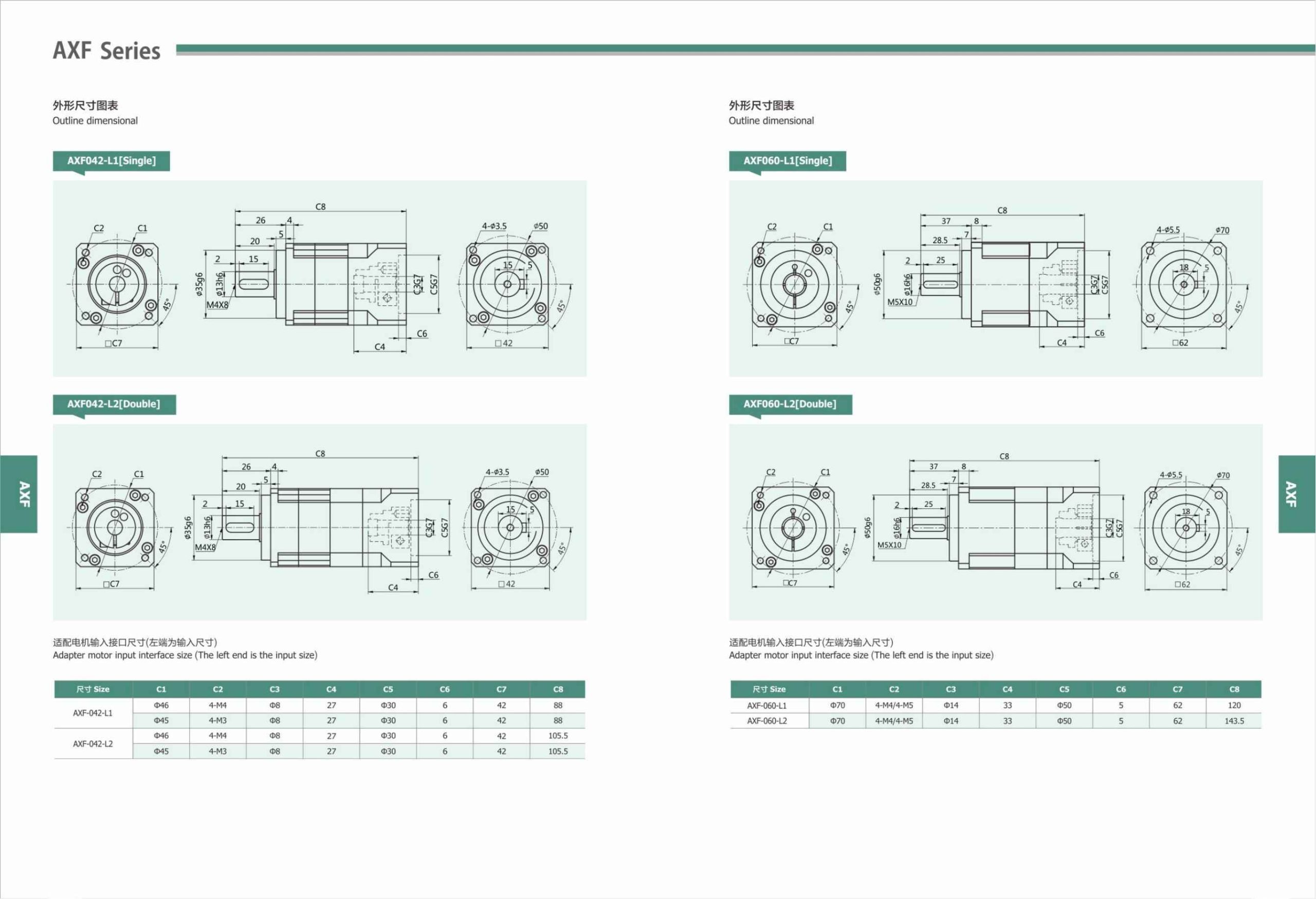 Planetary Gearbox Helical Teeth AXF Series-4-Rostoko