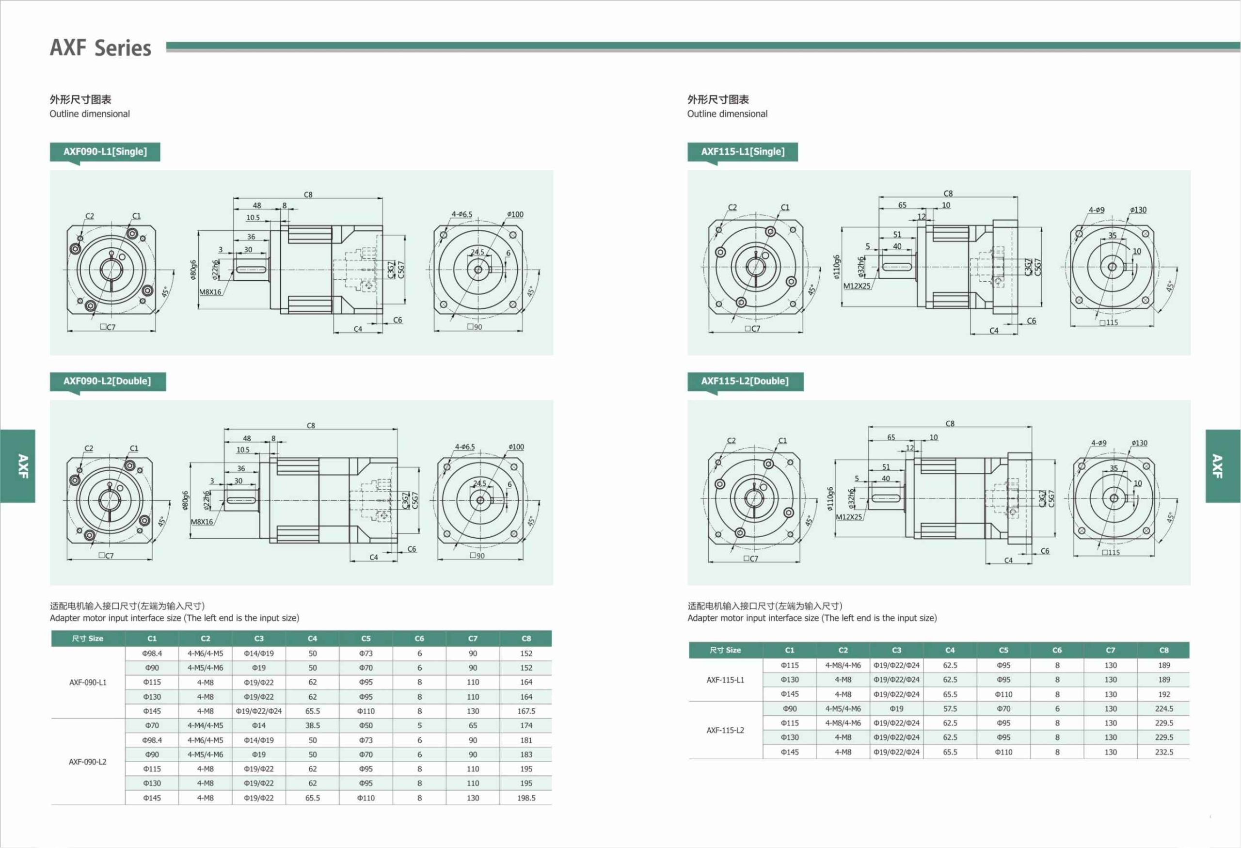 Planetary Gearbox Helical Teeth AXF Series-5-Rostoko