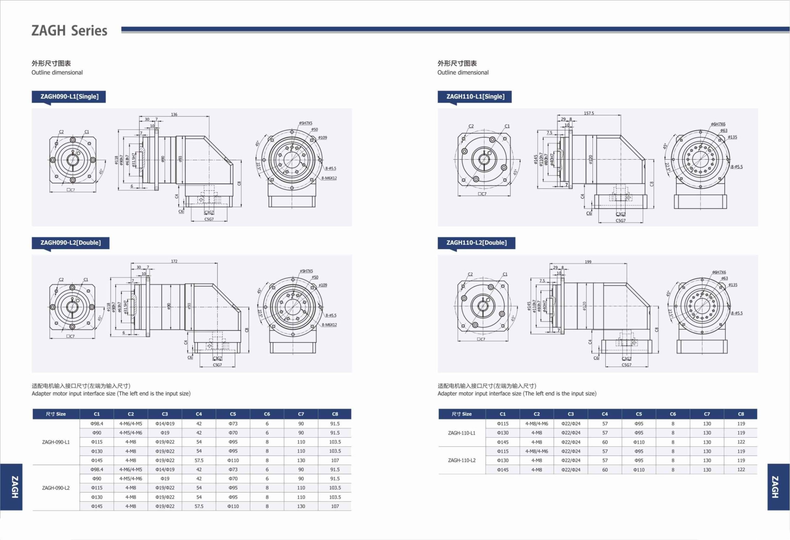 Planetary Gearbox Helical Teeth ZAGH Series-4-Rostoko