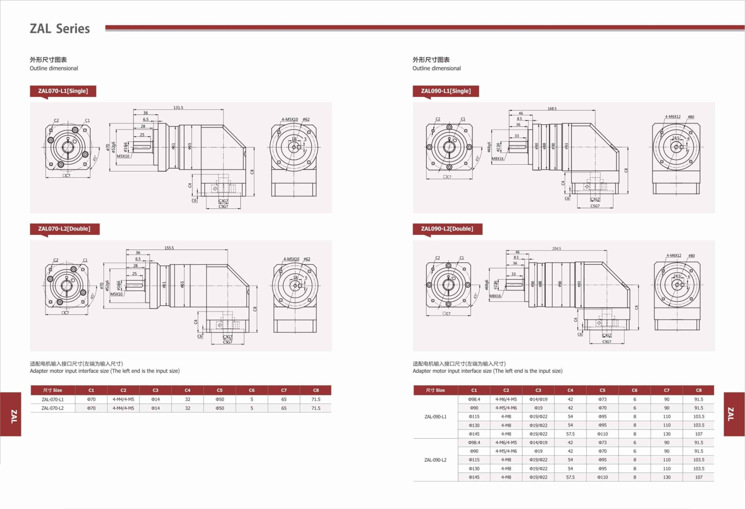 Planetary Gearbox Helical Teeth ZAL Series-4-Rostoko