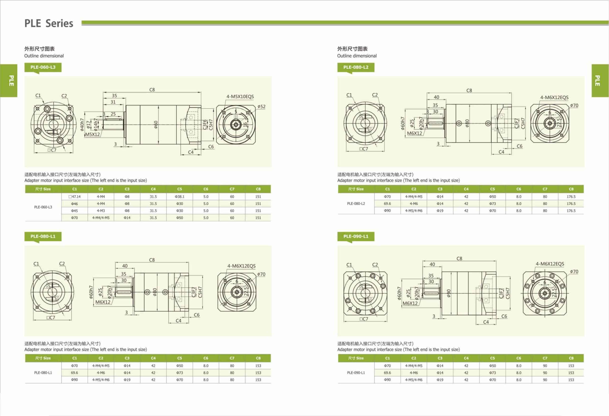 Planetary Gearbox Straight Teeth PLE Series-4-Rostoko