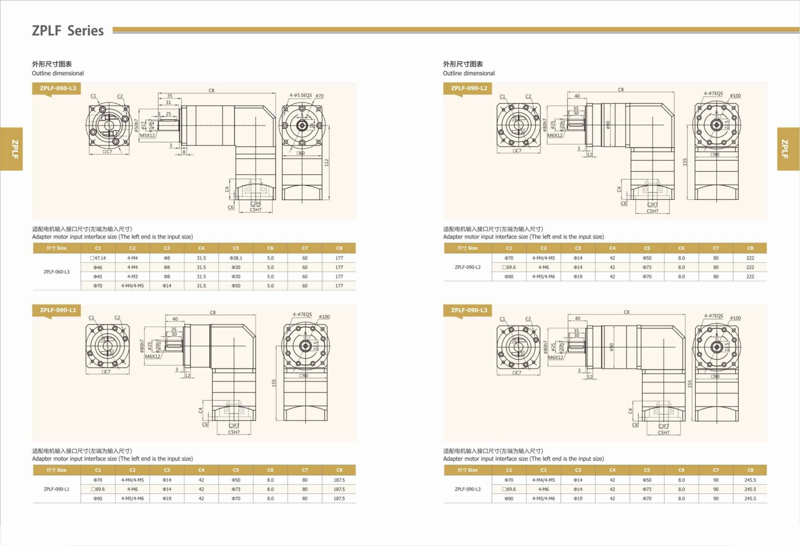 Planetary Gearbox Straight Teeth ZPLF Series-4-Rostoko