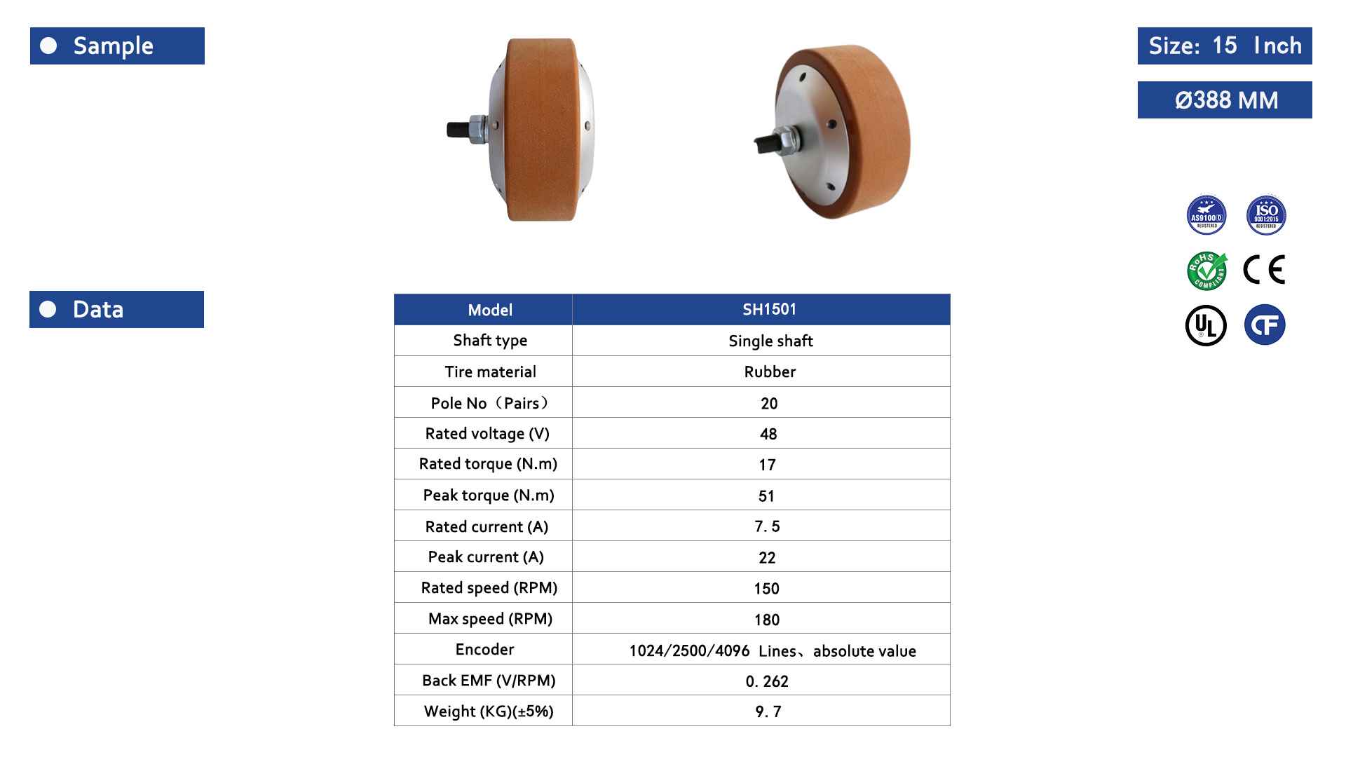 Servo Hub Motor 15 Inch-2-Rostoko